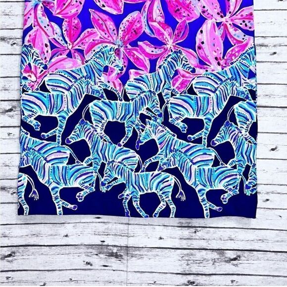 Lilly Pulitzer Little Lilah Dress Wild Child Engineered - Picture 6 of 10